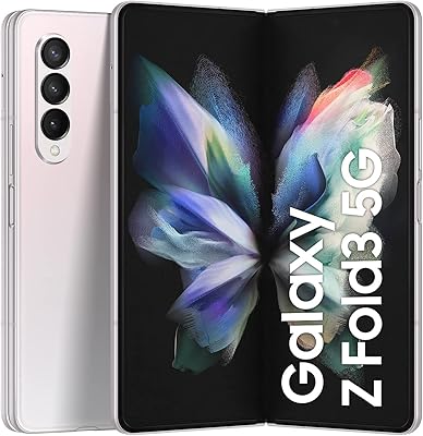 Foldable phone Samsung Galaxy Z Fold 3 5G without sim, Android system, capacity 512 GB, Phantom Silver color (UK version).. Need it fast? DIAYTAR Nigeria ships in just 5 to 8 days nationwide.
