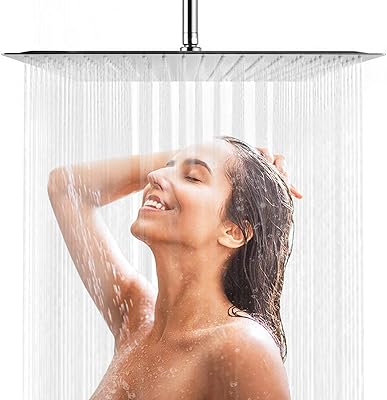 Rain -effect shower head will have 16 inches, ultra -fine square of high pressure steel, high pressure stainless steel, large brushed nickel, complete body cover with a modern cascade design.. DIAYTAR NIGERIA brings the marketplace experience online with affordable and reliable delivery service.