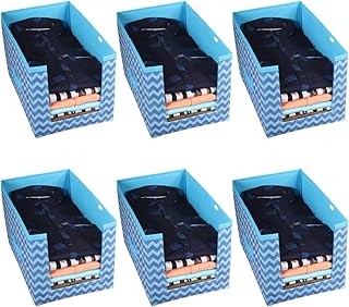 Organizer of Pretty Crafts Style Cupboard - Shirt and clothing organizer (6) - Wave Blue Lot.. DIAYTAR NIGERIA makes online shopping accessible with our budget-friendly prices and reliable shipping.