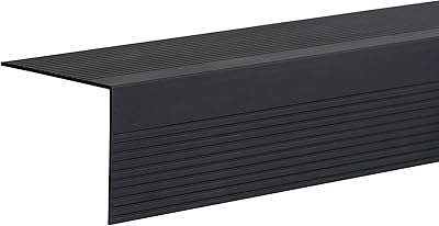 72 "nose scale, dark bronze anodized aluminum (black).. DIAYTAR NIGERIA: Where every shopping need is met with affordable prices and timely delivery.