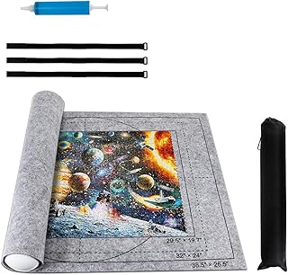 Felt puzzle carpets to organize and keep puzzle parts with waterproof storage bag - up to 2000 pieces by Momo Bear.. DIAYTAR NIGERIA brings online shopping to every Nigerian with affordable prices and reliable shipping.