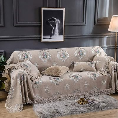 Critical sofa towel, protective sofa protection cover with pink washable pattern, rectangular sofa blanket for home office, brown-1,8 × 3m.. Affordable shopping made easy on DIAYTAR Nigeria, with fast delivery from 5 to 8 days.