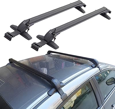 Aluminum lockable roof rails Rigid universal rails for cars and trucks with roof.. Your new favorite way to shop online — DIAYTAR Nigeria.