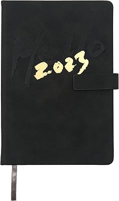Daily planner, weekly, monthly 2023, calendar, calendar, spiral notebook, rigid cover, superior quality paper, perfect for school, office and the house.. DIAYTAR NIGERIA delivers happiness in 5-8 days with our affordable and diverse product range.