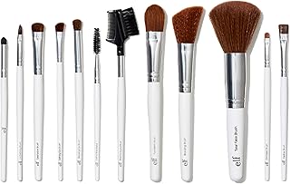 Set of 12 ELF professional makeup brushes, vegan brushes to blur, model and shade an expert level.. Shop without compromise at DIAYTAR NIGERIA, where quality, affordability, and quick delivery coexist.