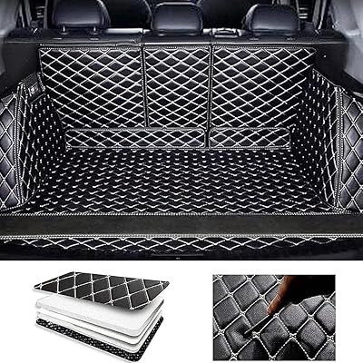 Complete blanket leather mat for Mitsubishi Outlander (7 seats) 2019-2023, specially designed for the rear lining of the loading tray, completely surrounded lining.. No stress, just speed — DIAYTAR Nigeria ships in days.