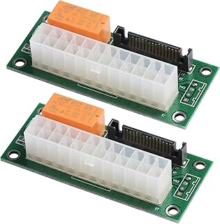 Lot of 2 double Mz Ho power cards by synchronus, multiple power supply adapter with 24 -pin Sata Atx Atx connector (2 2) package.. DIAYTAR NIGERIA delivers more than products - we deliver affordable shopping satisfaction nationwide.