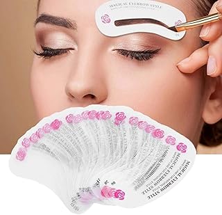24 pieces of stencils for shaping Kit eyebrows.. Experience the ease of modern shopping with DIAYTAR NIGERIA's diverse marketplace delivered promptly.