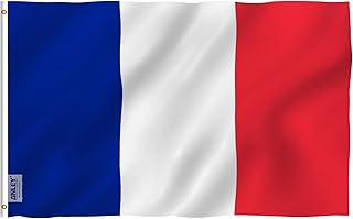 Only FLY FLY BREEZE flag, size 3 x 5 feet - bright colors, resistant to discoloration and UV rays - Tissue and double sewing header - French national flags in polyester with brass eyelets, 3 x 5 feet.. DIAYTAR NIGERIA: Where shopping dreams come true with budget-friendly prices and nationwide shipping.