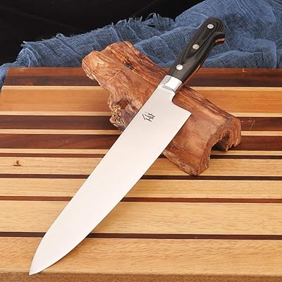 HOBBY HUT GIMOTO HH-K03 Chef of kitchen, kitchen knife, German steel kitchen knife, ergonomic handle, chef's knife.. DIAYTAR NIGERIA makes quality accessible with low prices and reliable 5-8 day nationwide delivery.