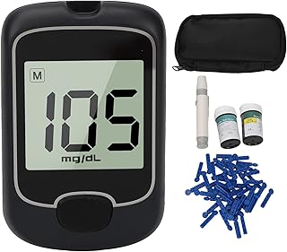 High -precision blood sugar surveillance kit with glucomper, 50 test strips, 50 lancets, 1 self -actor and travel case, diabetes testing kit with automatic identification, blood sugar.. DIAYTAR NIGERIA transforms wishes into deliveries with our affordable and reliable e-commerce platform.
