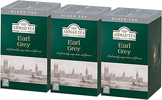 Ahmad Tea Earl Gray tea, 20 tea sachets, 551-U.. Shop with purpose and save with DIAYTAR NIGERIA's extensive platform and nationwide delivery service.
