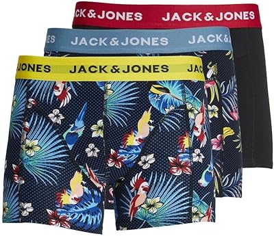 Jack & Jones Lot of 3 Slips Jack Flower Bird For Men.. Shop without compromise at DIAYTAR NIGERIA, where quality, affordability, and quick delivery coexist.