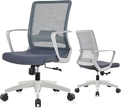 Dakian Ergonomic Office Chair for Computer, Desktop Chair with armrests, swivel chair adjustable for the house (white).. Discover why millions choose DIAYTAR for affordable online shopping with delivery in just 5-8 days.
