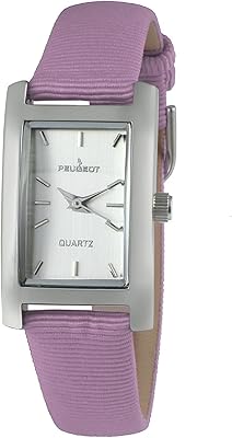 Rectangular H -shaped watch with matching bracelet for Peugeot's woman.. DIAYTAR NIGERIA stands as your affordable shopping ally with nationwide delivery in just 5-8 days.