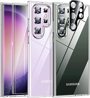 [6-in-1] Ultra transparent shell for Galaxy S23 5G [screen protection.. DIAYTAR NIGERIA: Revolutionizing how Nigerians shop with affordable prices and prompt delivery services.