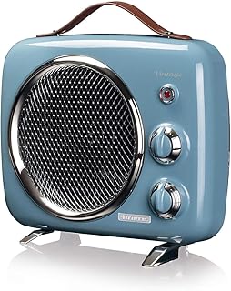 Ariete 808 Classic Heater, heriting blower radiator, for cooling and heating, with adjustable thermostat, easy to transport handle, 2000 watts, light blue and sky blue, 808/05 - Factory guarantee of one year.. Discover endless possibilities with DIAYTAR NIGERIA's comprehensive catalog and budget-friendly delivery.