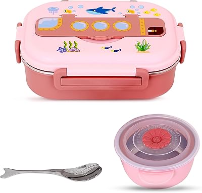 ONE LINE SCHOOL BOX for children Set of steel cutlery.. Affordable convenience is here — shop DIAYTAR Nigeria today.