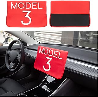 Model 3 / Model Y-Interior accessories, screen protector for central console-screen protector for sun visor, for Te-S-Sla Model 3 2017-2021, Red2.. Shop easy, pay less, get it fast — with DIAYTAR Nigeria.