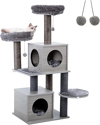 The Wooden Cat Tower Paws Road 51 "includes 2.. Need it fast? Need it cheap? Choose DIAYTAR Nigeria.
