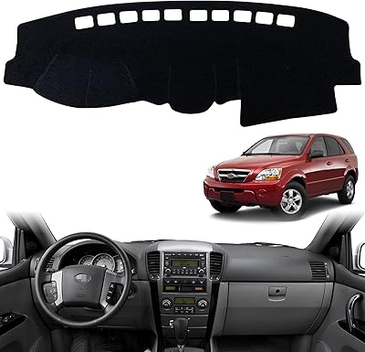 Inoboxis Personalized non-slip dashboard compatible with the Kia Sorento sun visor 2004-2009 (2004-2009).. DIAYTAR NIGERIA brings the market to your screen with thousands of affordable products delivered to your door.