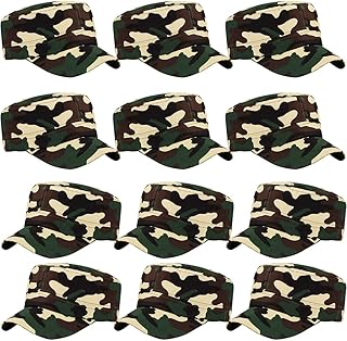 6/12pcs birthday party hats on the theme of military soldiers for the Halloween party.. DIAYTAR NIGERIA makes online shopping accessible with our comprehensive platform and prompt delivery service.