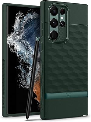 Keysology Parallax protective shell compatible with Samsung Galaxy S22 Ultra 5g (2022) - Night green.. Nigeria's most diverse e-commerce platform delivers quality and affordability to your doorstep in 5-8 days.