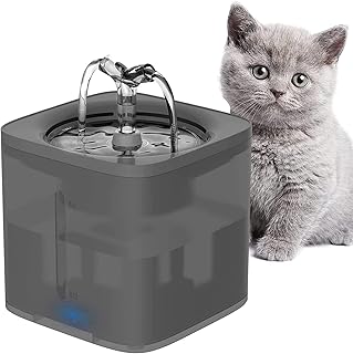 Cat water fountain - Pets water fountain 68oz/2l Ultra -silent automatic fountain for dogs.. DIAYTAR NIGERIA connects you with thousands of products at competitive prices, delivered within a week.