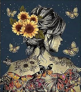 Sunflower diamond paint, Alekdon diamond paint kit for adults and children, inspired by I am a storm, wall decoration of the house 11.8 x 15.7 inches.. Discover why thousands choose DIAYTAR NIGERIA for affordable products delivered in less than a week.