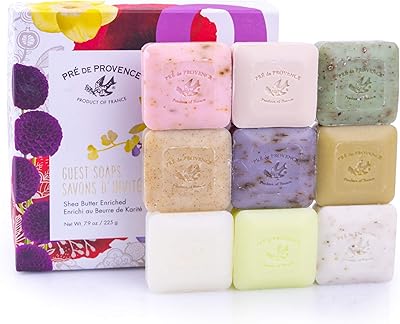 Luxury gift box with French soaps Pré de Provence (lot of 9), scented herbs.. Experience the convenience of online shopping with DIAYTAR NIGERIA's reliable 5-8 day delivery service.
