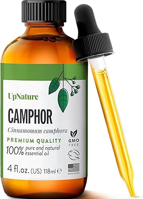 (Camphre) - Camphre essential oil 118 ml - Pure camphor oil, therapeutic quality, not diluted, GMO -free - promotes circulation, soothes muscle and joint pain, relieves the respiratory system and congestion, aromatherapy ..... Skip the traffic, shop online — DIAYTAR Nigeria brings it to you.