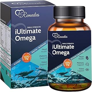 Gelatin capsules Ayrimimes Ultimate Omega 60.. Experience shopping freedom with DIAYTAR NIGERIA's vast selection and 5-8 day nationwide delivery service.