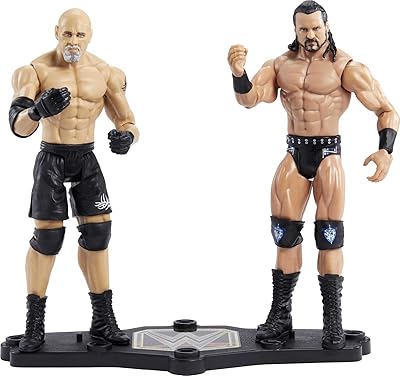 Collection of WWE Drew McIntyre vs. figurines. Goldberg Championship Showdown, 6 inch size, from 6 years old.. DIAYTAR NIGERIA transforms how Nigerians shop with our affordable prices and dependable shipping times.