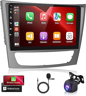 Android car radio for Mercedes-Benz Class E class E W211 E200 CLS 2002-2010 with carplay, 9 inch touch screen car with GPS Bluetooth FM Hi-Fi Wi-Fi Automatic Recoil Camera.. DIAYTAR NIGERIA: Bringing quality products to your doorstep at prices that won't break the bank.