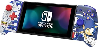 Hori Nintendo Switch (Sonic) ergonomic controller for mobile mode - Official license from Nintendo and Sega - Nintendo Switch.. DIAYTAR NIGERIA transforms dreams into deliveries with our affordable prices and reliable shipping.