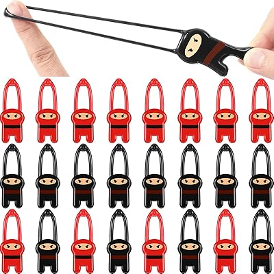 Sky Lt 24 pieces of Ninja flies stretches extensible red and black, funny ninja toys for children, birthday party supplies.. Big savings, small wait times — shop now at DIAYTAR Nigeria.