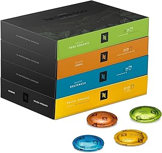 Nespresso Origins Professional Collection - 200 coffee capsules (4 boxes of 50) - Ristretto, Espresso and Lungo - For professionals.. Your trusted shopping companion, DIAYTAR NIGERIA delivers affordable solutions in just 5-8 days.