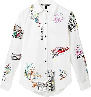 Desigual Cam Fahrenheit 1000 for women shirt.. Discover endless shopping possibilities at DIAYTAR NIGERIA, with budget-friendly prices and reliable delivery.