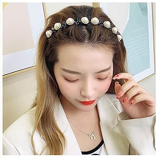 Vintage Aliriai pearl strip, double layer braided banner for women and girls.. Find quality and variety without breaking the bank — only on DIAYTAR Nigeria.