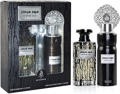 Imageless perfume gift box intense or arabiyat, 2 rooms for unisex, 100 ml SPRAY 200 ml perfume water.. Shop with purpose at DIAYTAR NIGERIA and receive products at unbeatable prices within the week.