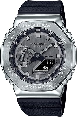 Casio g-shock watch for men GM-2100-1ajf-Metal, black, black box, bracelet.. Find more for less — only on DIAYTAR Nigeria.
