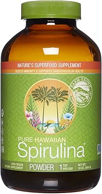 Pure Hawaiian spirulina powder 16 Oz - Hawaiian spirulina of superior quality - vegan, GMO -free, immune support - supplement of supervisors and natural multivitamins.. Browse endless categories on DIAYTAR Nigeria — your items delivered in just days.