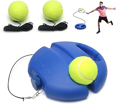 Wewaplex rebound tennis ball with solo tennis training rope, portable tennis training equipment with long elastic rope for adults and beginners children.. Love deals? DIAYTAR Nigeria has you covered with low prices and fast delivery.