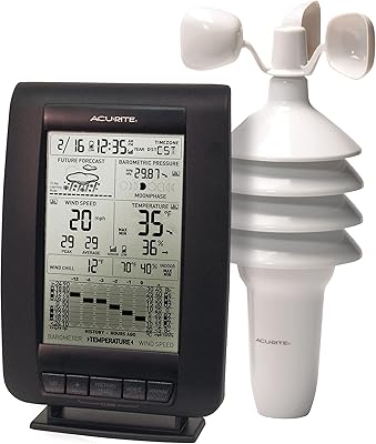 Precise wireless weather station 00634a3 with wind sensor, black.. Spend less, get more — that’s the DIAYTAR Nigeria promise.
