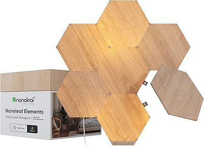 Set in hexagonal more intelligent nano leaf elements (7 panels).. Experience shopping satisfaction with DIAYTAR NIGERIA's vast selection and nationwide delivery service.