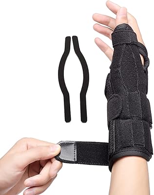 Orthosis of wrist and thumb up spica at night support of the canal.. DIAYTAR NIGERIA transforms dreams into deliveries with our affordable prices and reliable shipping.