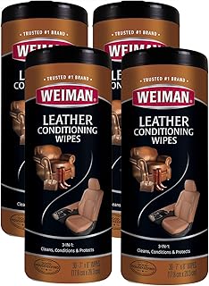 Wayman leather wipes - 4 - UV protection in clean state helps prevent cracks or discoloration of leather sofas, car seats, interiors, shoes and other leather surfaces.. Shop for everything you need at DIAYTAR NIGERIA, with budget-friendly prices and quick delivery.