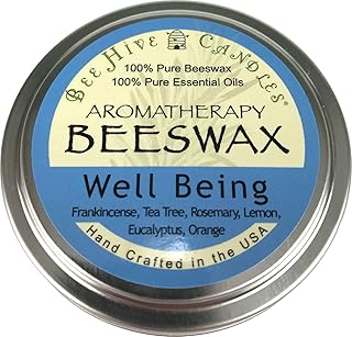 Bee hive candles in a Aromatherapy Beeswax Travel Box (well-being, 6 OZ).. DIAYTAR NIGERIA brings online shopping to every Nigerian with affordable prices and reliable shipping.