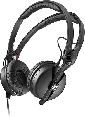 Sennheiser HD 25, Black Professional DJ Helmet.. DIAYTAR NIGERIA delivers more than purchases - we deliver affordable shopping solutions within the week.