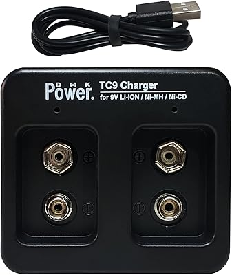 DMK TC9 DMK supply charger with micro USB designed for 9v lithium-ion rechargeable battery Ni-MH.. DIAYTAR NIGERIA brings the marketplace home to you with affordable prices and delivery in 5-8 days.
